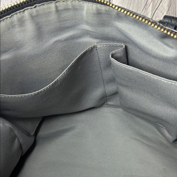 Coach Nancy satchel bag black leather - Picture 10 of 12